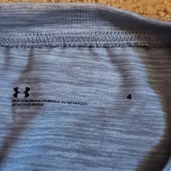 UNDER ARMOUR 4 LOT EUC BOYS 1 SHORT SET 3 SHIRTS - Picture 8 of 14